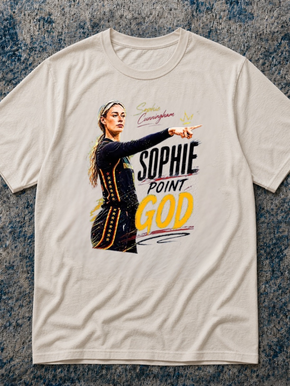 Shophie Cunningham Indiana Fever Graphic Tee
